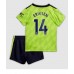 Billige Manchester United Christian Eriksen #14 Tredjetrøye Barn 2022-23 Kortermet (+ korte bukser)